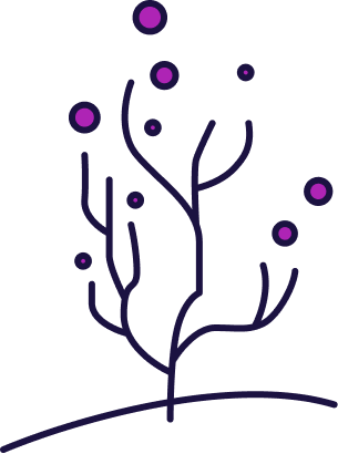Simple coral reef illustration